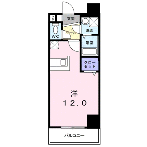 サニーサイドテラスKの間取り