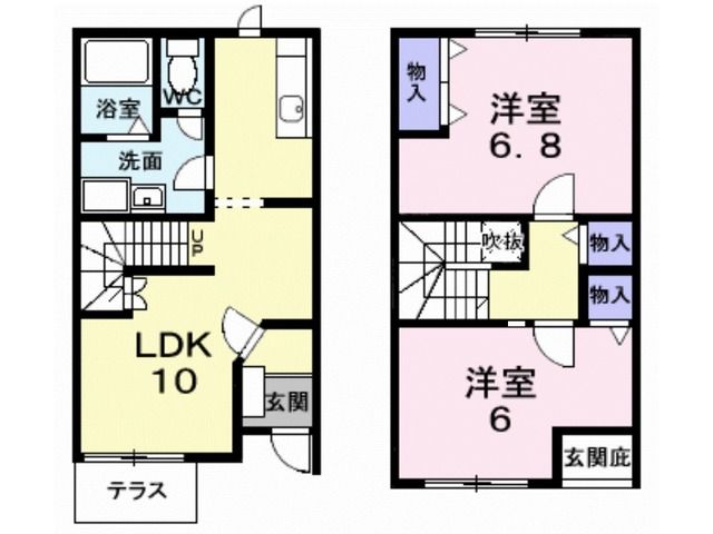 ハッピネスの間取り