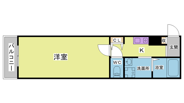 tentree神戸鈴蘭台の間取り