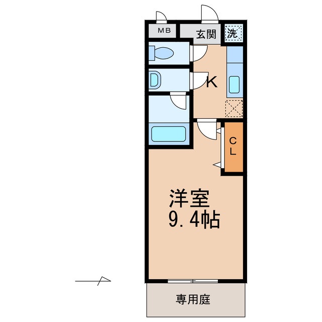 フジパレス太田II番館の間取り