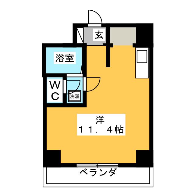 【ブルーワンマンションの間取り】