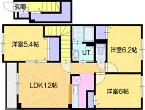 ｗｅｓｔ　ｃｏｕｒｔ（ウエストコート）の間取り