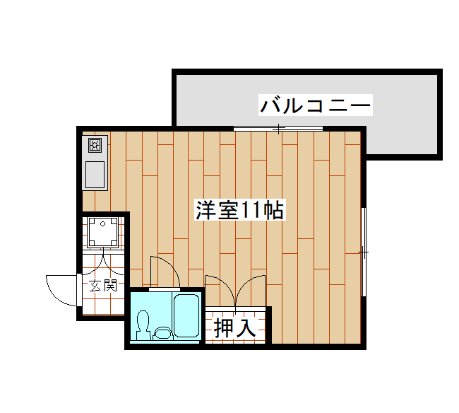 ミルキーハウスの間取り