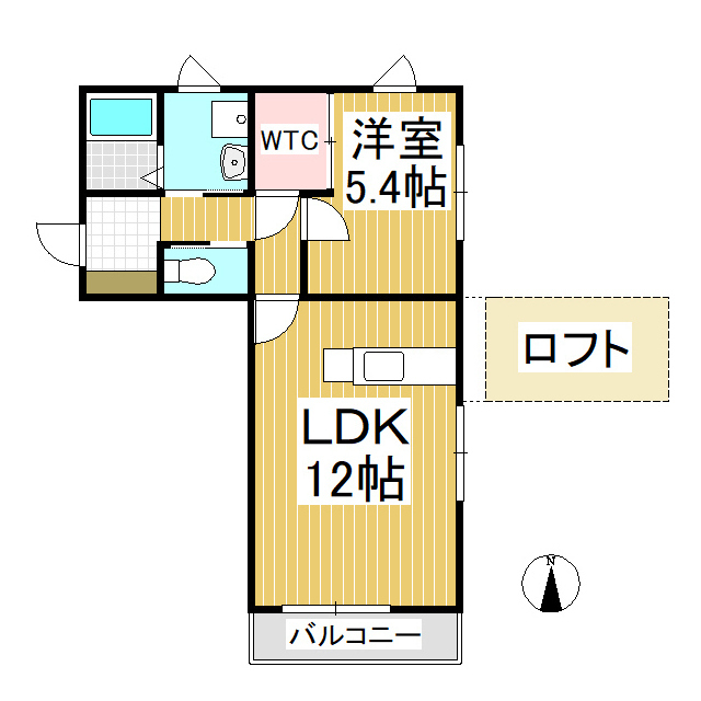 メセナヒルズの間取り