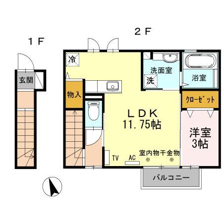 ＡＬＰＨＡ（アルファ）の間取り