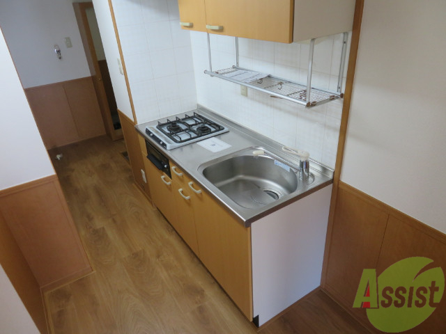 キッチン　キッチンスペースも広々としていてお料理も捗りそうですね。