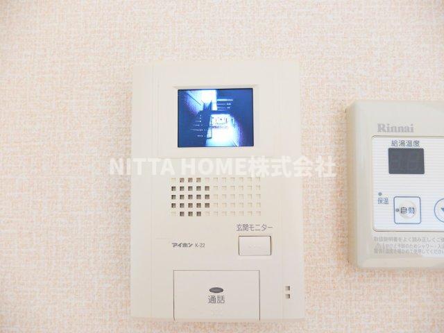 セキュリティ　顔見て会話ができるTVインターホン付き◇