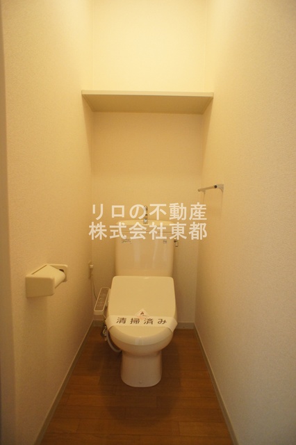 トイレ　洗浄便座付です！毎日清潔・快適にお過ごしいただけます♪