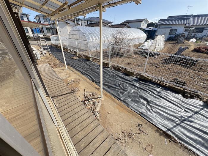 バルコニー　日当たり良好になります。