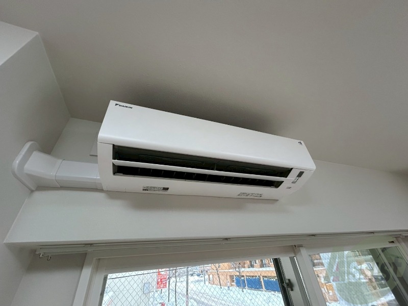 その他設備　エアコンがありますので夏でも快適に過ごせます！