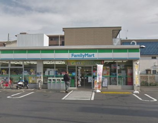 コンビニ　ファミリーマートタケウチ矢口店（コンビニ）まで404m