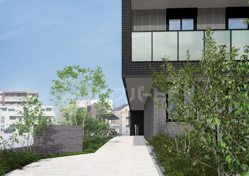 エントランス　完成予想パース