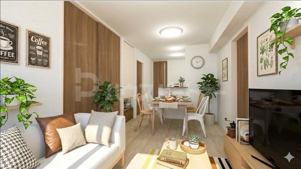 居室・リビング　完成予想パース