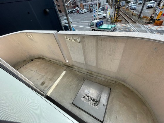 バルコニー　※別号室の写真です