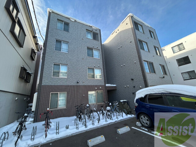 建物外観　札幌市東区北三十三条東「アムール」