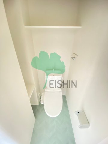 トイレ　清潔感のあるトイレです。