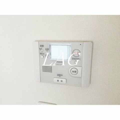 セキュリティ　モニター付インターホンです。