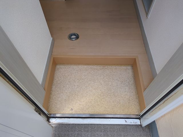 ヒルズ中央林間の玄関写真