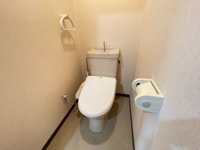 トイレ　写真は違う号室です。