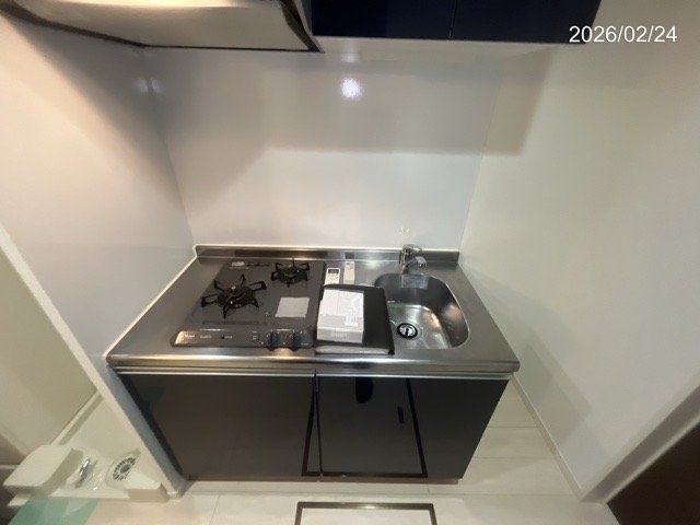 キッチン　2口ガスコンロ