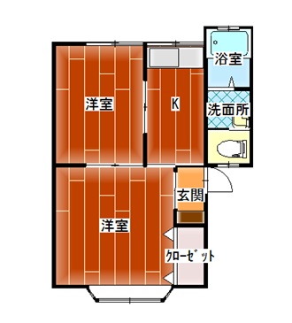 アーバンティ翡翠の間取り写真