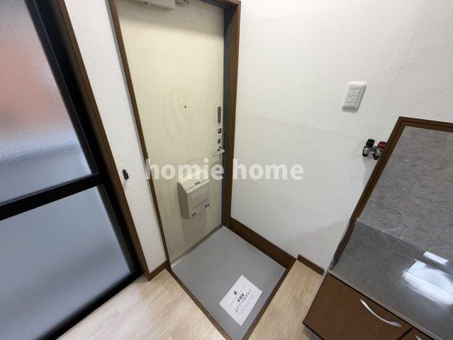 クリタニハイツの玄関写真