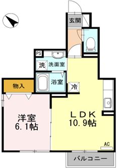 川崎市高津区瀬田のマンションの間取り