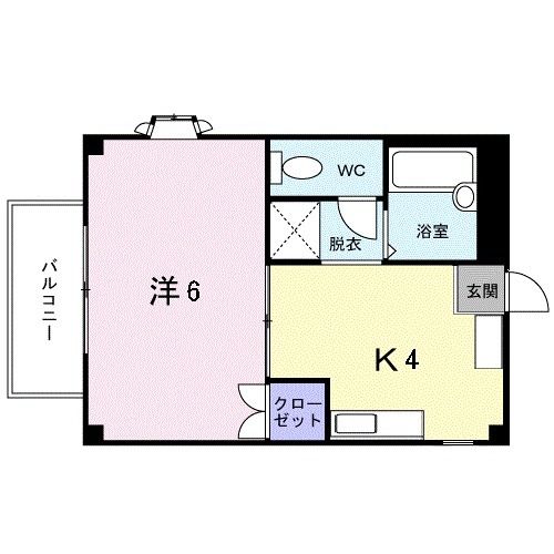 【新興ハイムIの間取り】