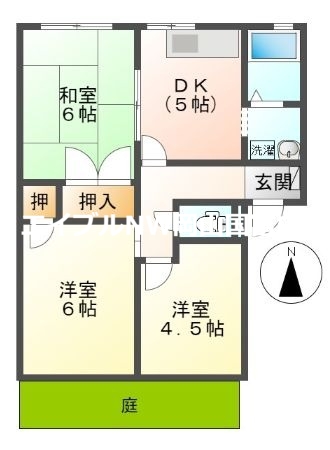 フレグランス十禅寺　Bの間取り