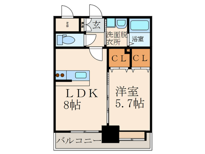 FUSHI BLDの間取り写真