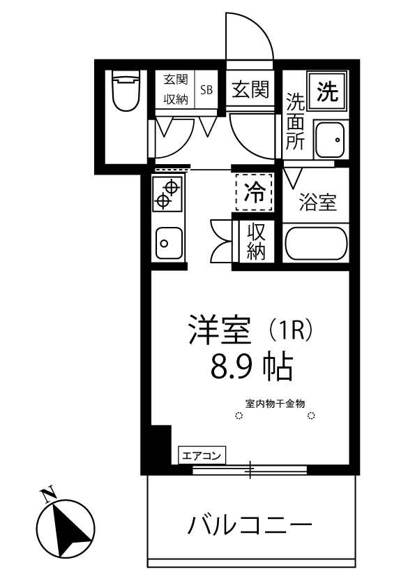 LOC’S/ロックス北山田の間取り