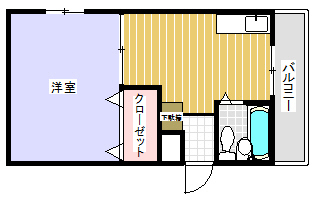 ａｘメゾンの間取り