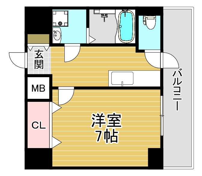 ヴァンスタージュ姫里の間取り