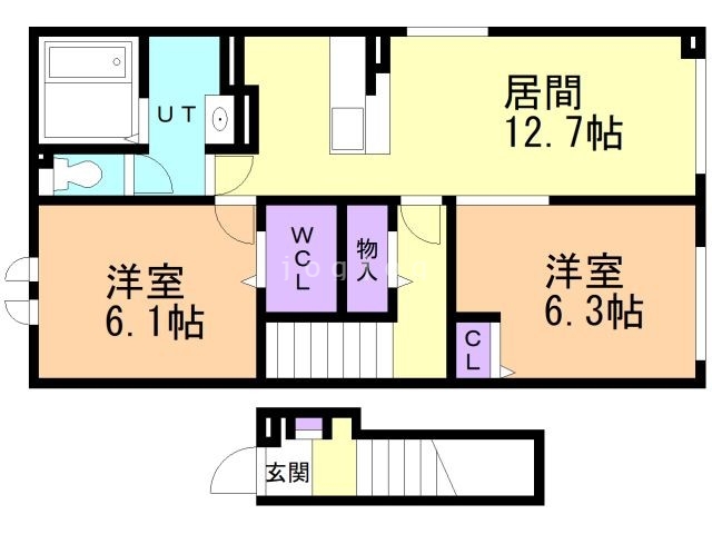 ぺリエールIの間取り