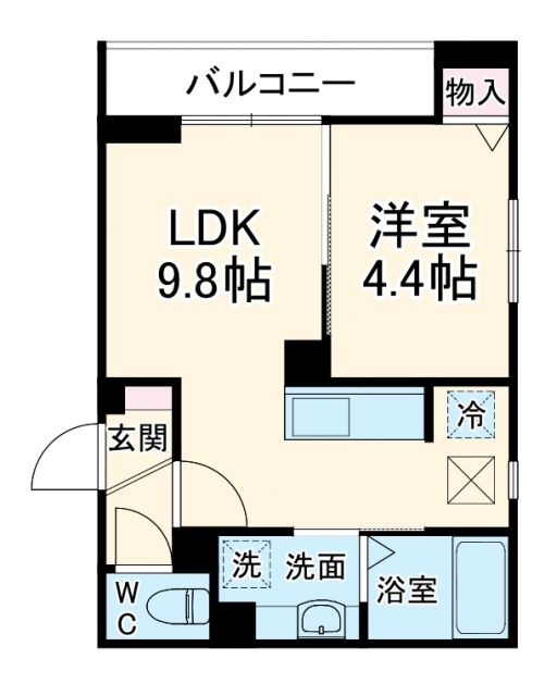 【ファンウェーブ湘南藤沢の間取り】