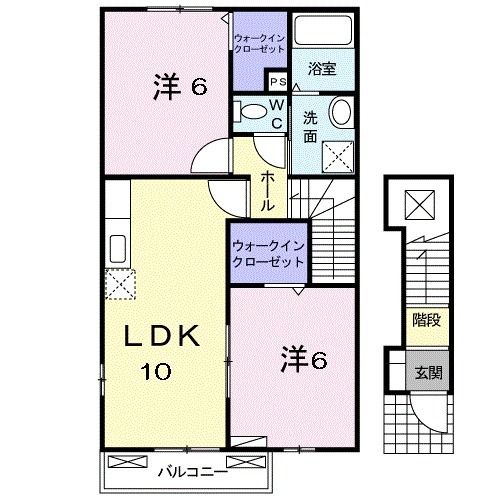 イストワールIIの間取り