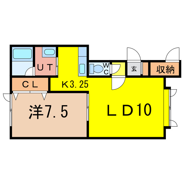 ＭＯＣＯマンションの間取り