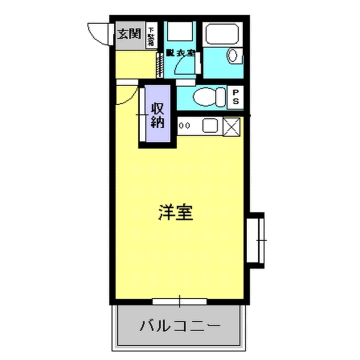 セジュールロマンIIの間取り