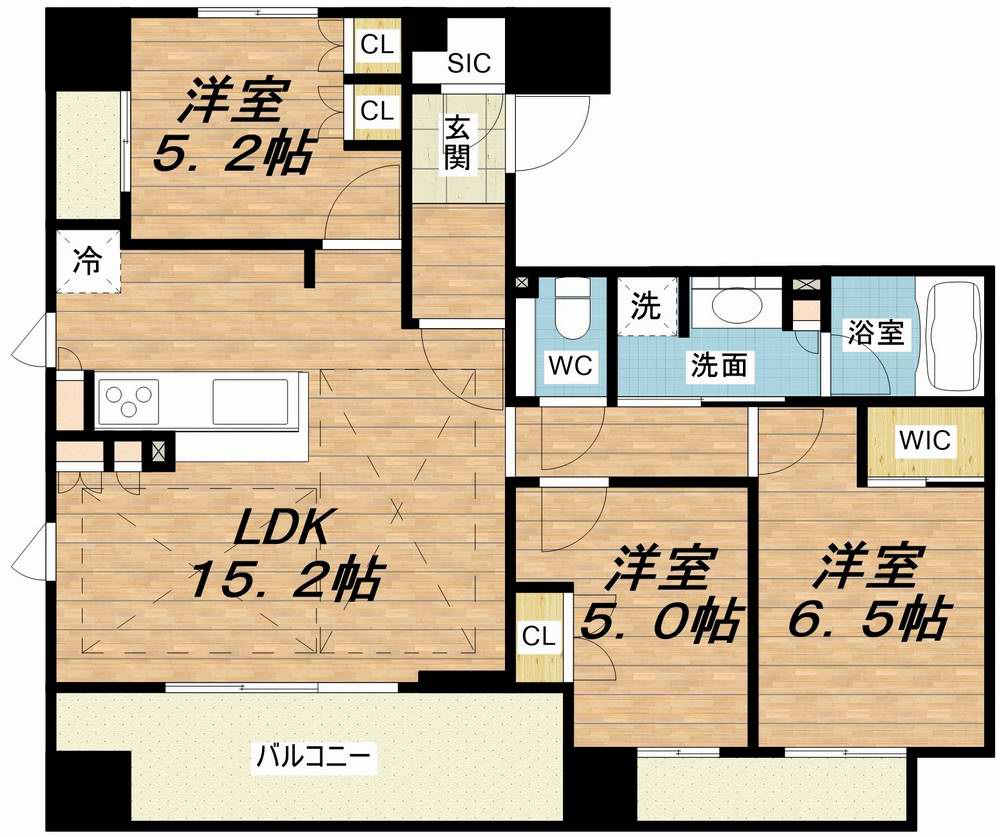 グランドメゾン松屋町駅前の間取り