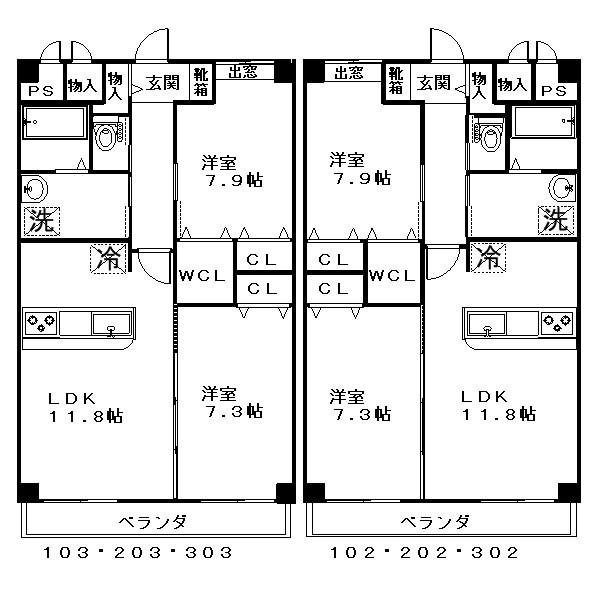 エトール　ア　ラ　パージュの間取り