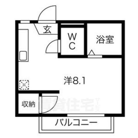 ハイツISHIKAWAの間取り