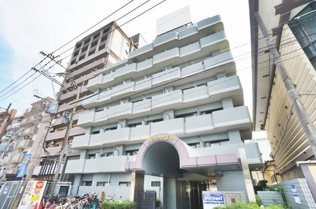 福岡市博多区御供所町のマンションの建物外観