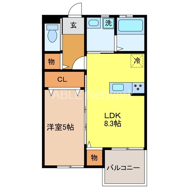 T-Regno鳥栖の間取り