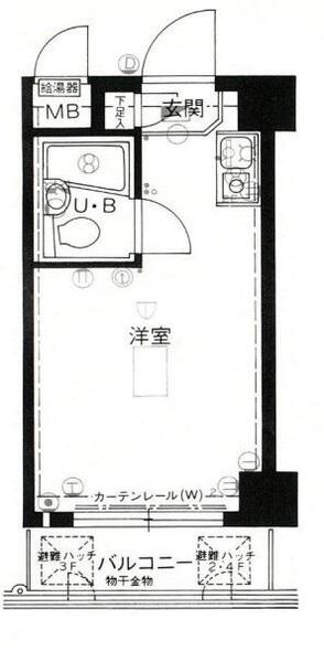 大洋ハイツ永和の間取り