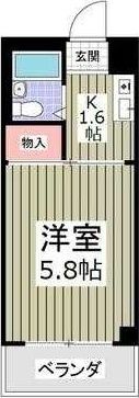 横浜市戸塚区下倉田町のマンションの間取り