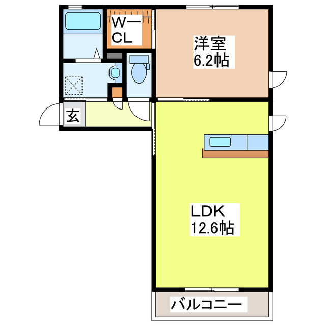 ハイエストメゾン山崎の間取り