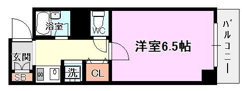 ドミール橘の間取り