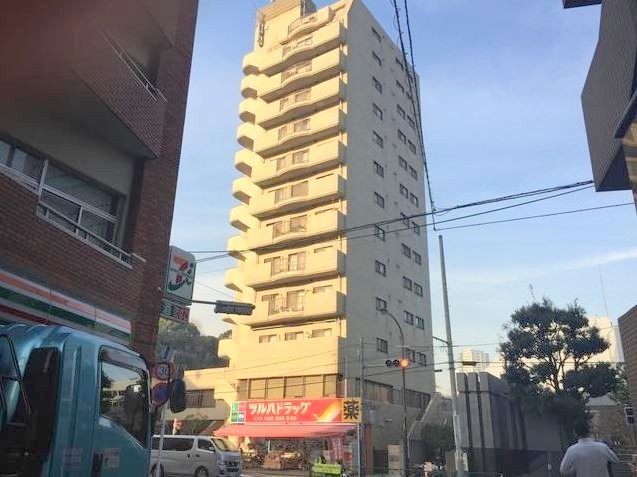 品川区東五反田のマンションの建物外観