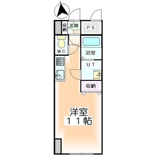 札幌市北区南あいの里のマンションの間取り