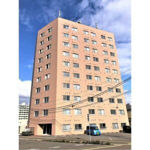 【札幌市北区南あいの里のマンションの建物外観】